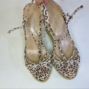 Colin Stuart Wedge Heels Sz 9